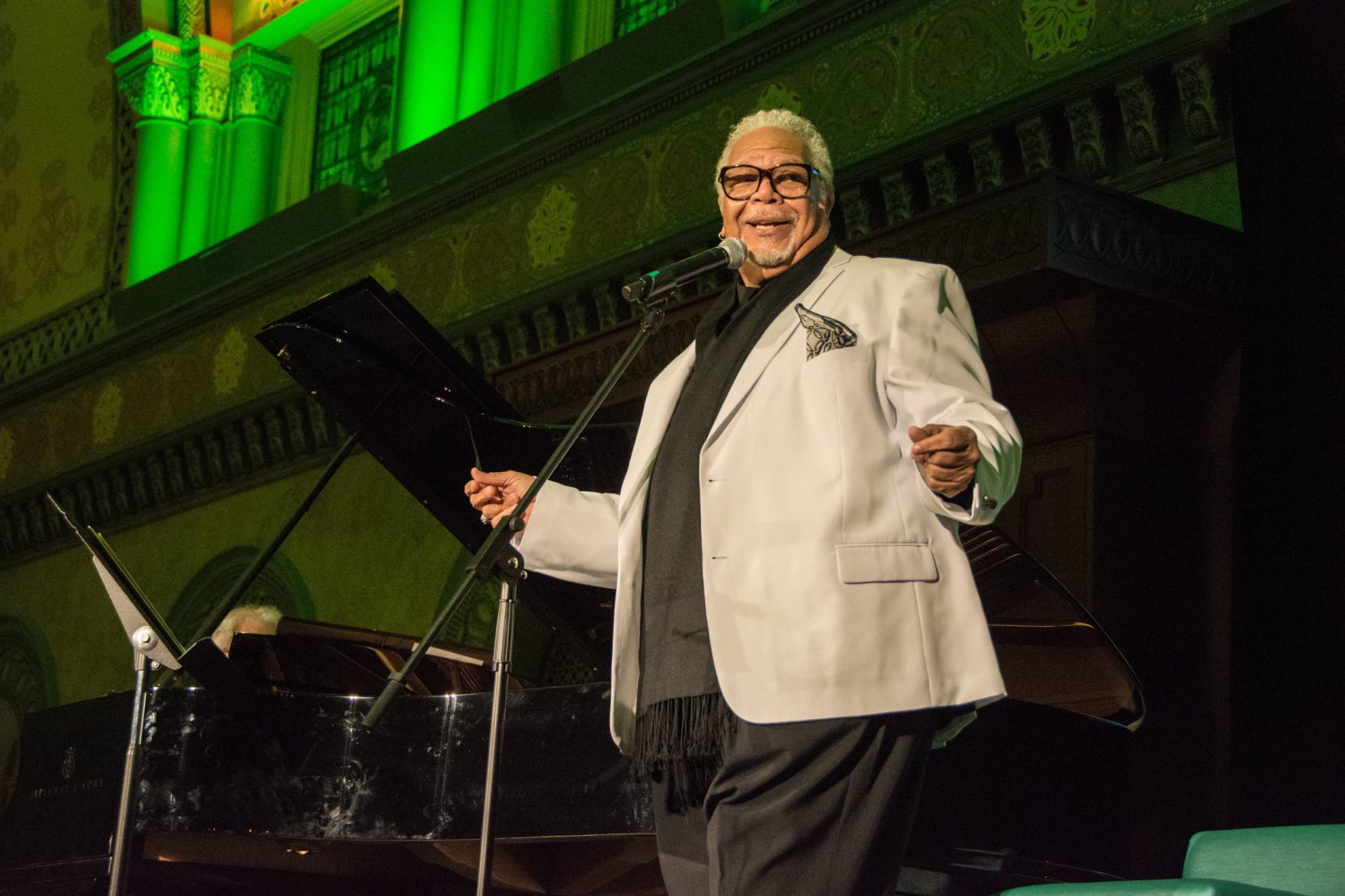 Ken Page of the Muny sings at the Saint Louis Cathedral Concerts Gala